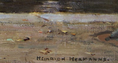 Hermanns, Heinrich: Signatur