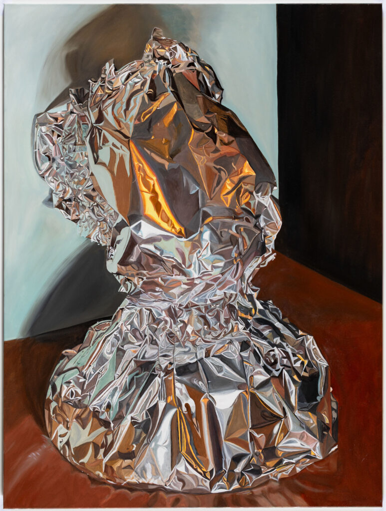 Katharina Schwarz-Schütte, o. T., 2022, 160 x 120 cm, Öl auf Leinwand, Preis auf Anfrage