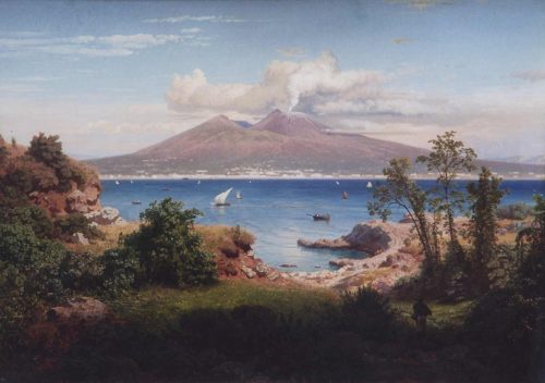 Achenbach, Andreas: Blick auf den Golf von Neapel, 1846