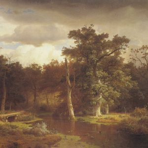 Achenbach, Andreas: Herbstliche Waldlandschaft, 1843