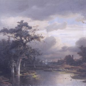 Achenbach, Andreas: Westfälische Landschaft, 1842