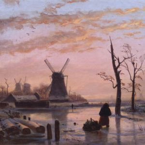 Achenbach, Andreas: Winterlandschaft, 1838