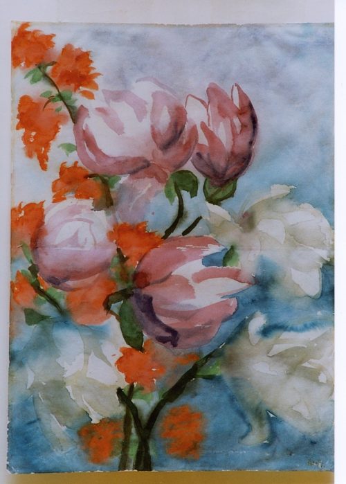 Nolde, Emil: Magnolien, 1925