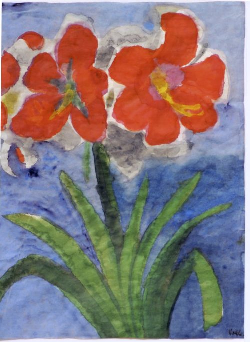 Nolde, Emil: Rote Amaryllis, 1930