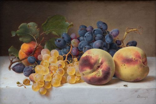 Johann Wilhelm Preyer: Früchtstillleben