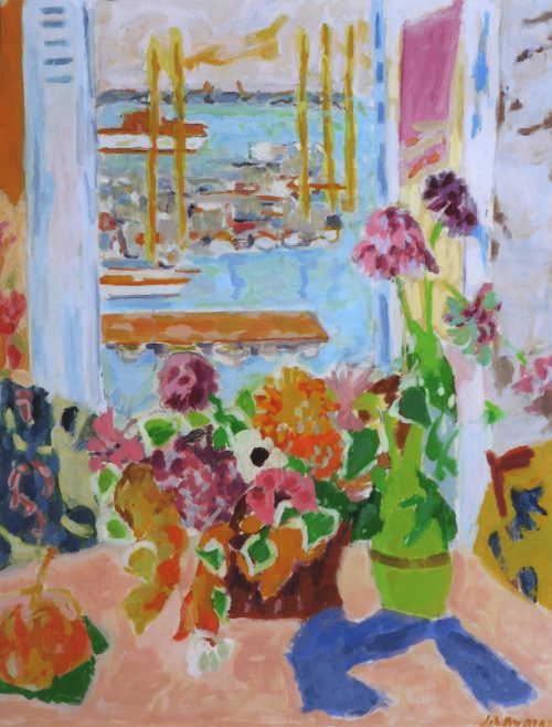 Cavaillès, Jules: Blick auf den Hafen von Cannes