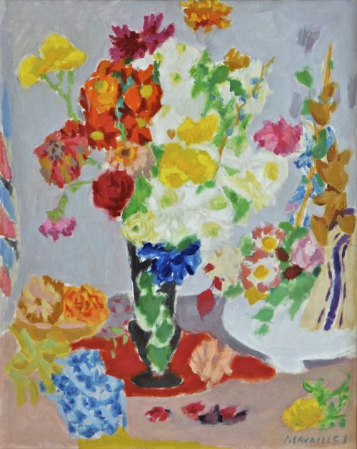 Cavaillès, Jules: Bouquet von Sommerblumen