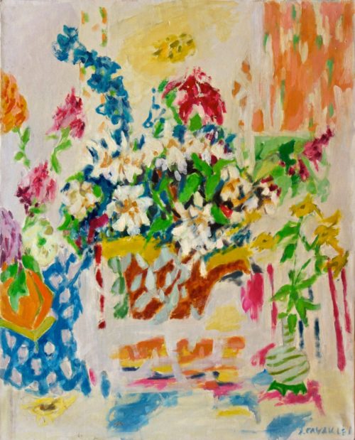 Cavaillès, Jules: Farbenfrohe Blumenpracht, 1968