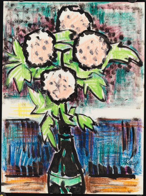 Schmidt-Rottluff, Karl: Blumen in Vase