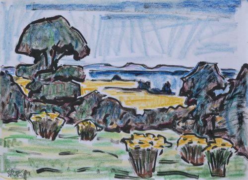 Schmidt-Rottluff, Karl: Küstenlandschaft