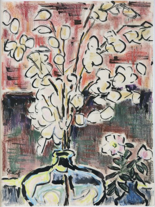 Schmidt-Rottluff, Karl: Silberblatt in Vase