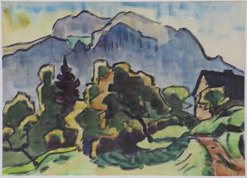 Schmidt-Rottluff, Karl: Sommerliche Landschaft