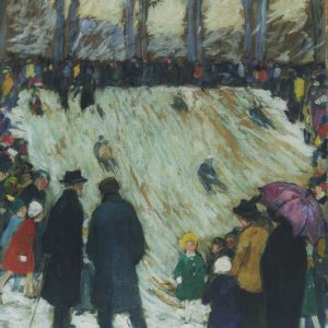 Stern, Max: Rodelbahn im Düsseldorfer Hofgarten