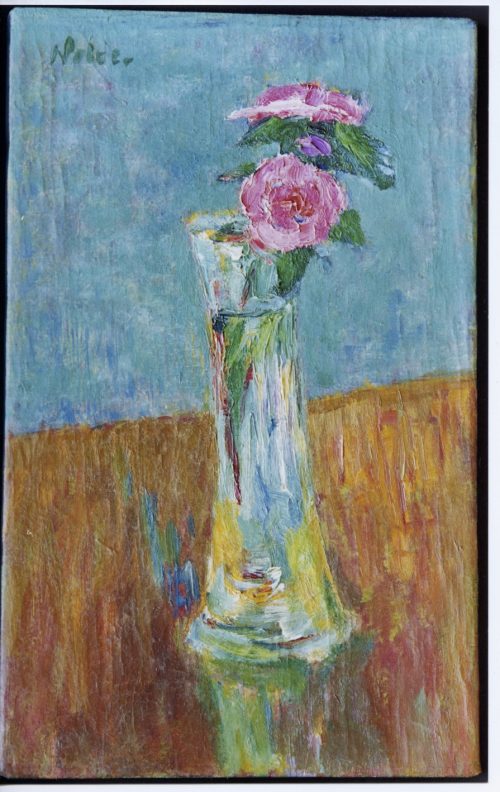 Nolde, Emil: Vase mit Rosen, 1907