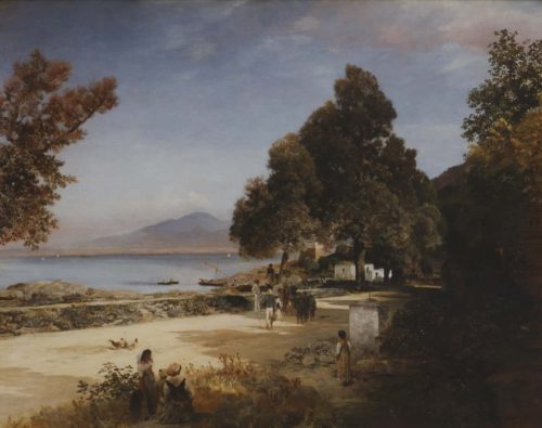 Achenbach, Oswald: Golf von Neapel, 1885