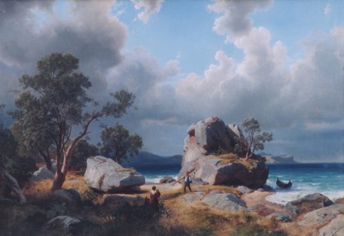 Achenbach, Oswald: Oberitalien, 1847