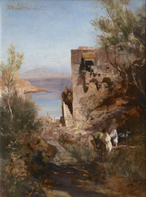 Achenbach, Oswald: Bei Neapel, 1877