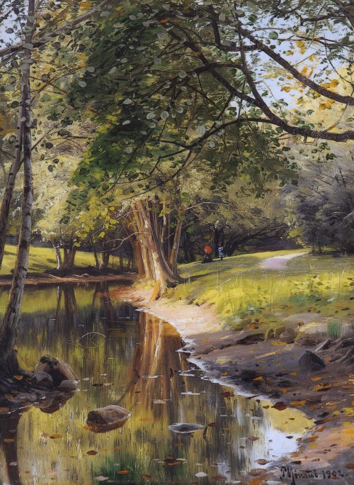 Mönsted, Peder: Sonniger Sommertag, 1902