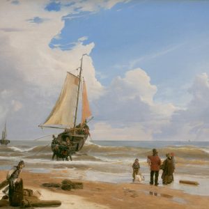 Andreas Achenbach: "Am Strand", 1836