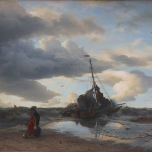 Andreas Achenbach: "Nordseeküste", 1863
