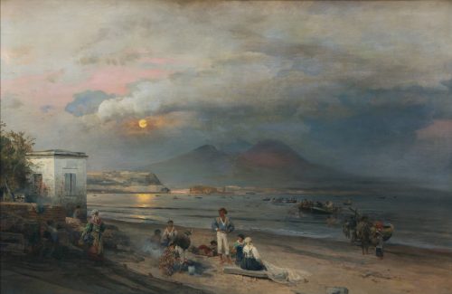 Achenbach, Oswald: Golf von Neapel, 1876von Ne