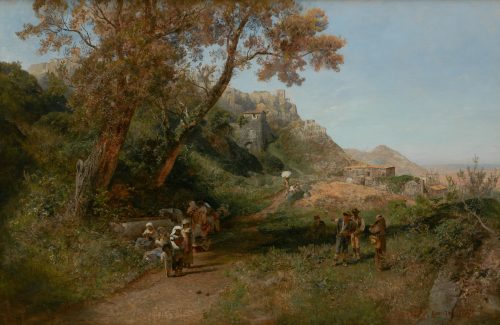 Achenbach, Oswald: In den Albaner Bergen