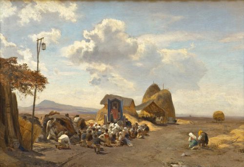 Achenbach, Oswald: In der Römischen Campagna, 1862