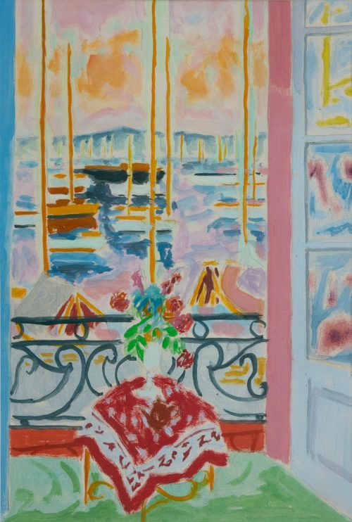 Cavaillès, Jules: Blick auf den Hafen von Cannes