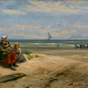 Koekkoek, Johannes Hermanus Barend: Am Strand