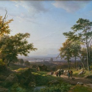 Barend Cornelis Koekkoek: Romantische Landschaft, 1845