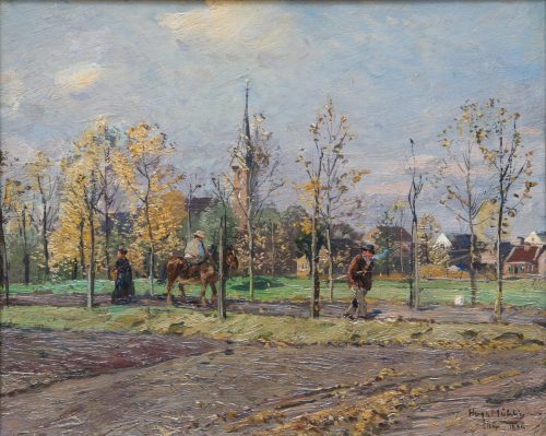 Hugo Mühlig: Blick auf Eller, 1886