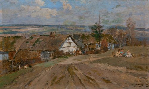 Mühlig, Hugo: Eifellandschaft, 1907