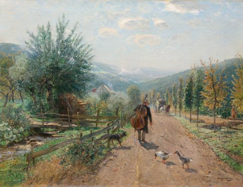 Hugo Mühlig: Sommerspaziergang
