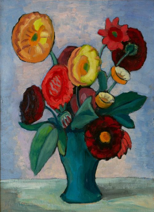 Münter, Gabriele: Dahlien, um 1941