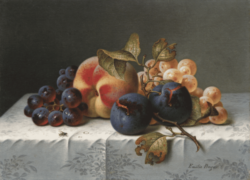 Emilie Preyer: Früchtestillleben
