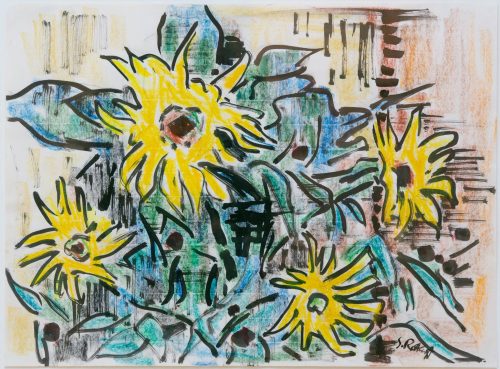 Schmidt-Rottluff, Karl: Gelber Sonnenhut, 1965