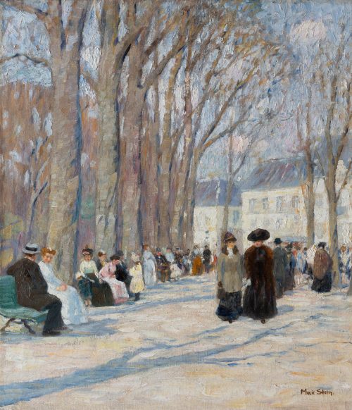 Max Stern: Im Düsseldorfer Hofgarten